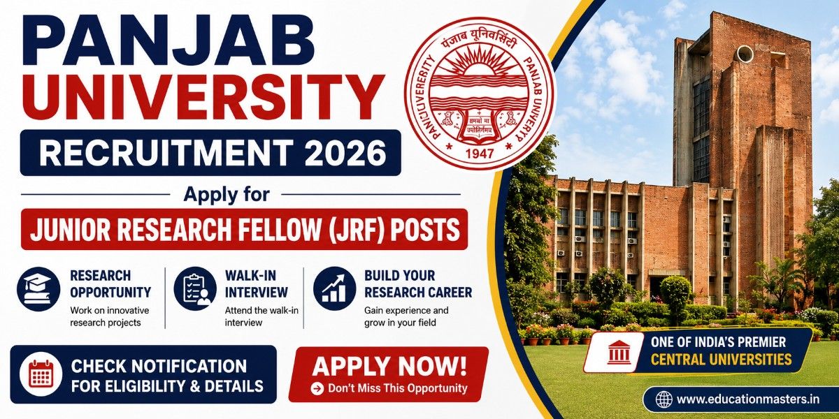 Panjab University Recruitment 2026